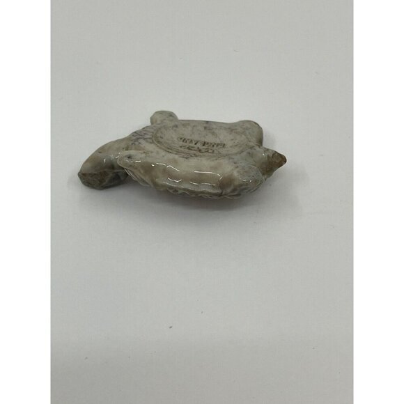 Wade Whimsies Grey‑Green Ceramic Turtle Figurine – Porcelain Collectible Statue - Picture 7 of 8